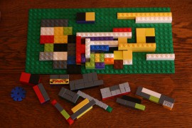 първи Лего модел    | first Lego model   